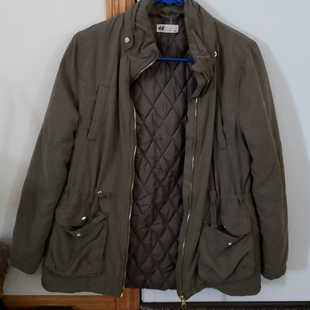 Olive green jacket